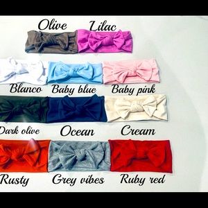 Bamboo knit baby & child headband